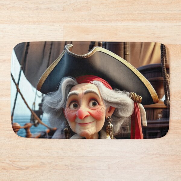 Item preview, Old Fart as a pirate designed and sold by Colin Bentham.