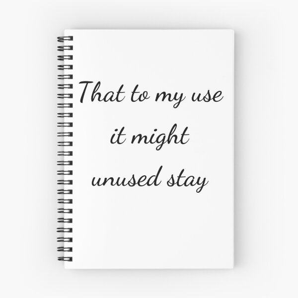 Item preview, "That to my use it might unused stay" - handwriting black designed and sold by ariksworld.