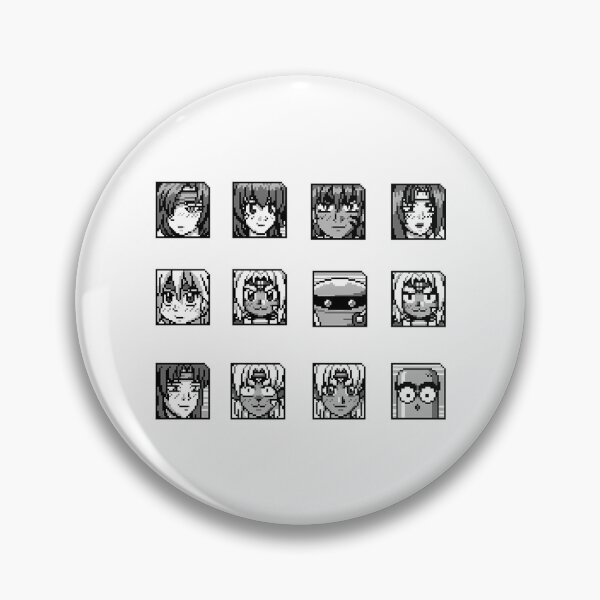 Item preview, Outlaw Star Pixel Portraits designed and sold by Aehausman.