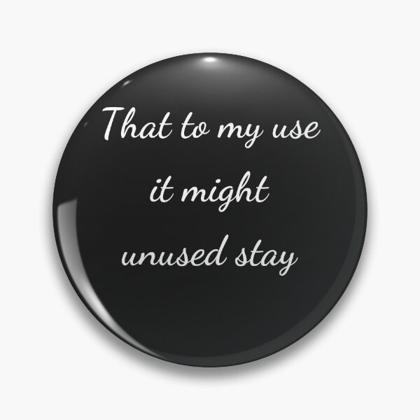 Item preview, "That to my use it might unused stay" - handwriting white designed and sold by ariksworld.