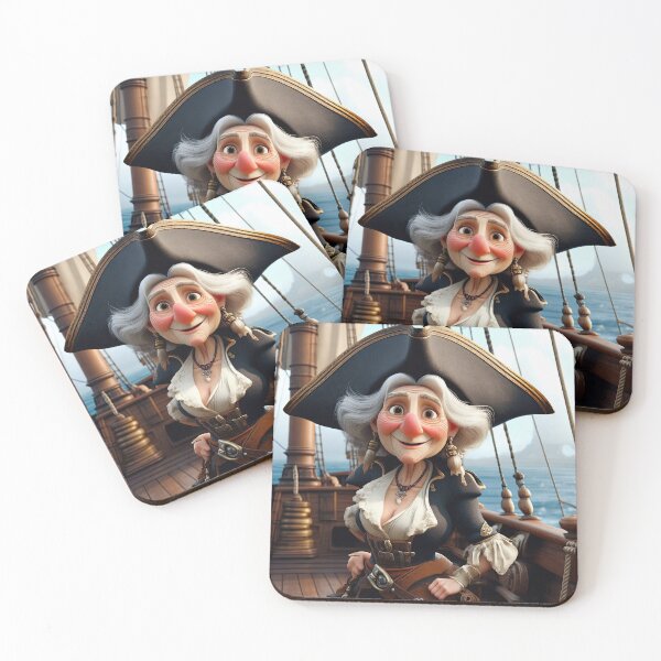 Item preview, Old Fart as a pirate designed and sold by Colin Bentham.
