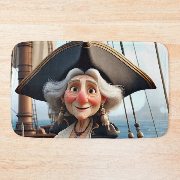 Item preview, Old Fart as a pirate designed and sold by Colin Bentham.