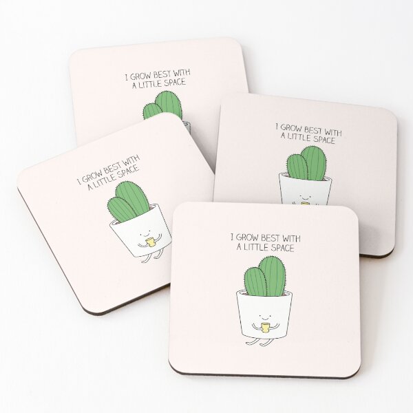 Item preview, I grow best with a litlle space designed and sold by Milkyprint.