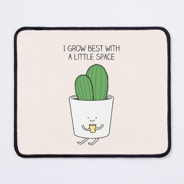 Item preview, I grow best with a litlle space designed and sold by Milkyprint.