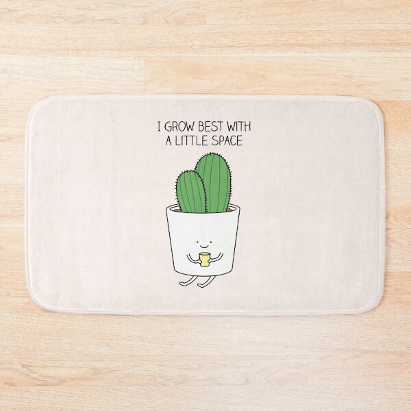 Item preview, I grow best with a litlle space designed and sold by Milkyprint.