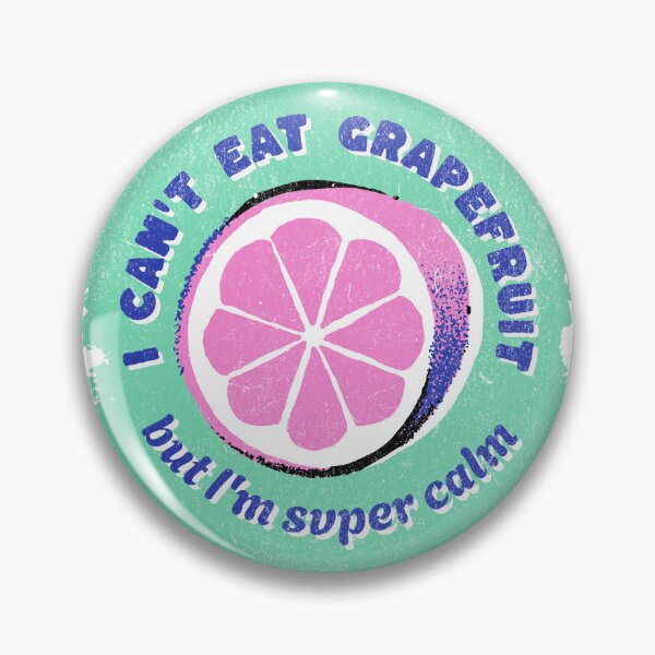 Item preview, Funny Mental Health Shirt This Calm Is Medically Induced Grapefruit Free Mental Health Design designed and sold by RealLifeMerchies.