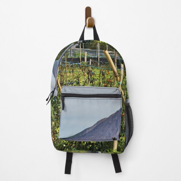 Item preview, Vegetable garden facing the active volcano designed and sold by franck380.