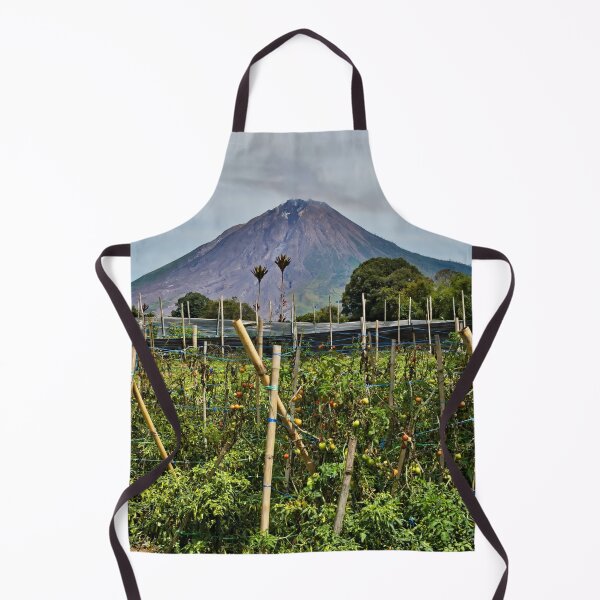 Item preview, Vegetable garden facing the active volcano designed and sold by franck380.
