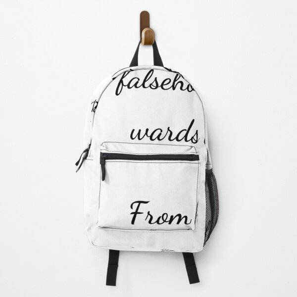 Item preview, "From hands of falsehood, in sure wards of trust!" - handwriting black designed and sold by ariksworld.