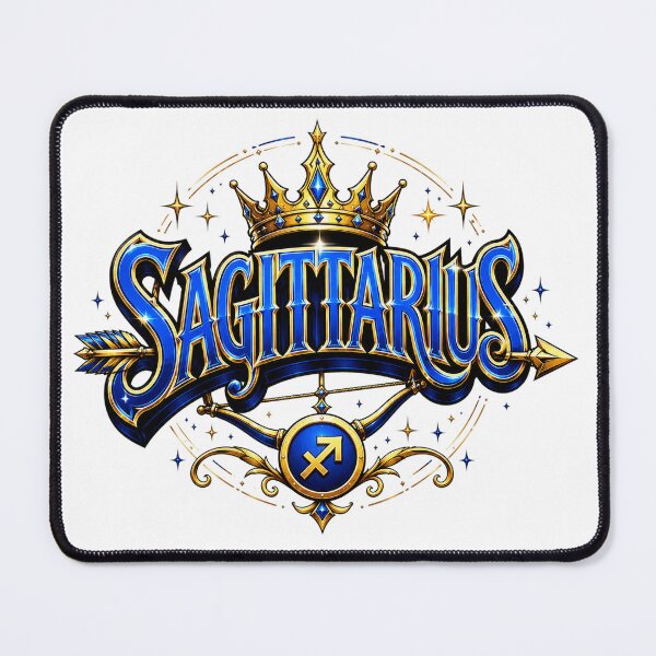 Item preview, Sagittarius Zodiac Sign Celestial Crown Artwork designed and sold by the-dovlat.