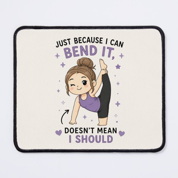Item preview, Just Because I Can Bend It Doesn’t Mean I Should - Funny EDS Hypermobility Design designed and sold by BlackSector77.