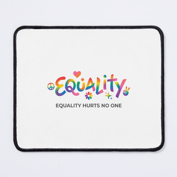 Item preview, Equality Hurts No One Rainbow Peace Love Acceptance Message designed and sold by longngusuc.