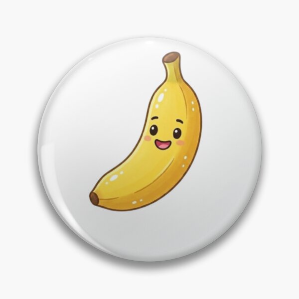 Item preview, Happy Smiling Banana Character designed and sold by BoldConcept43.