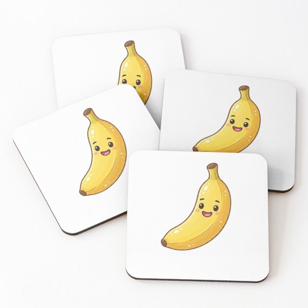 Aperçu de l'œuvre Personnage de banane souriante et joyeuse créée et vendue par BoldConcept43.