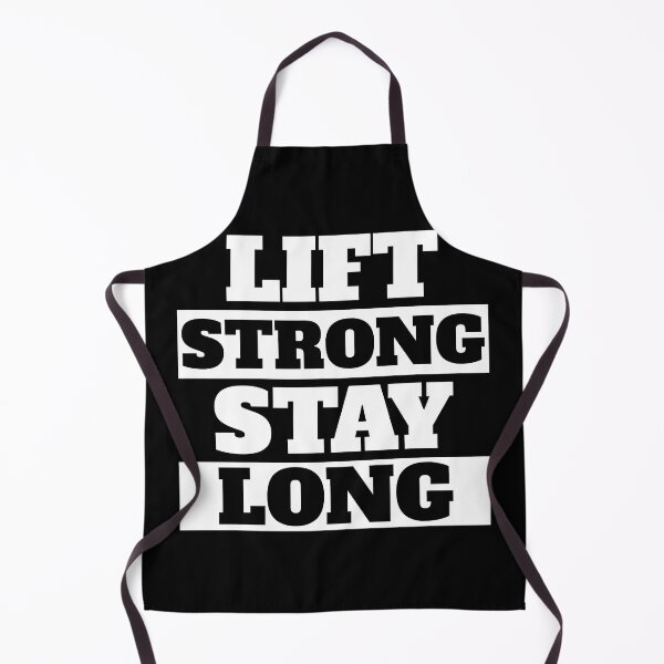 Item preview, Lift Strong, Stay Long Gym Workout Motivation designed and sold by HYPNK.