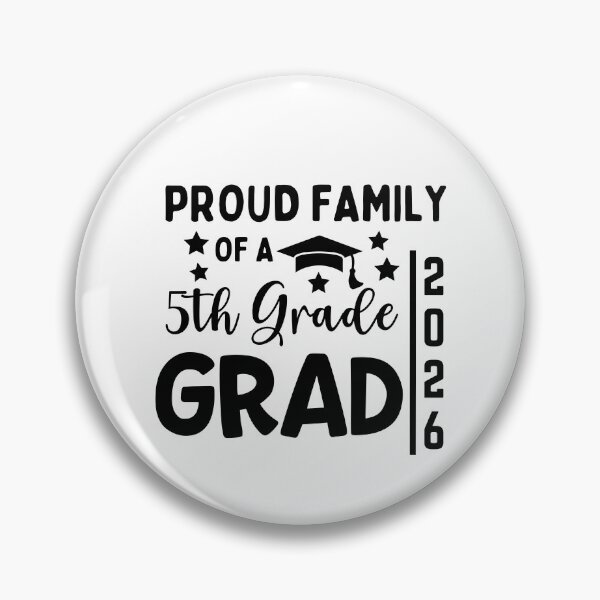 Item preview, Proud Family Of A 5th Grade Grad 2026 designed and sold by archerxhood.