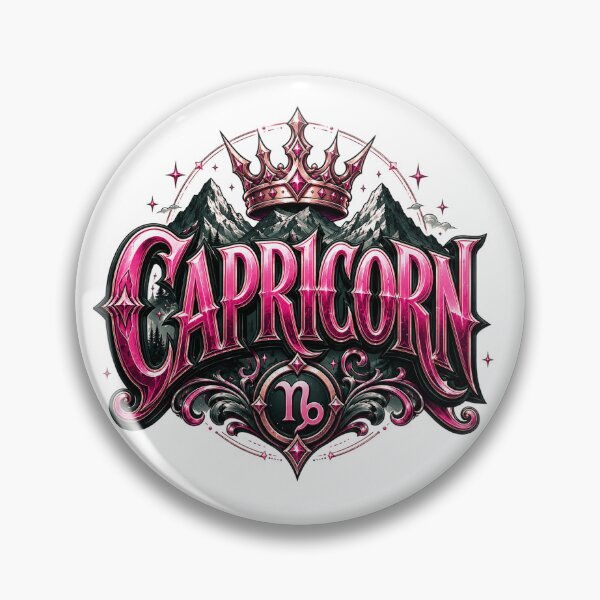 Item preview, Capricorn Zodiac Sign Celestial Crown Artwork designed and sold by the-dovlat.