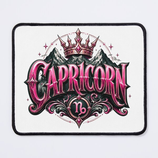 Item preview, Capricorn Zodiac Sign Celestial Crown Artwork designed and sold by the-dovlat.