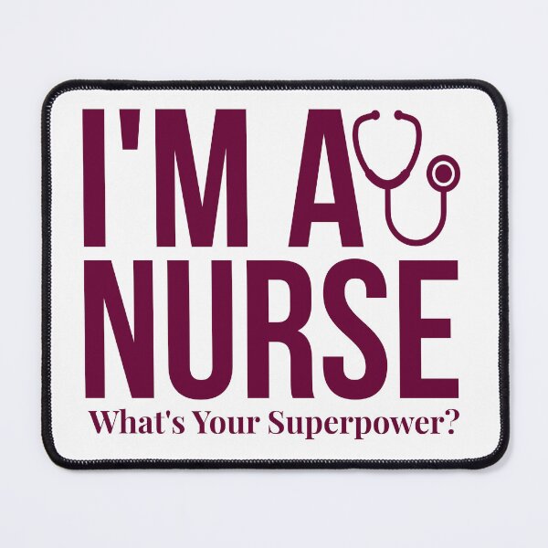Item preview, I'm a Nurse What's Your Superpower Funny Nurse Gift Stethoscope Nursing Shirt designed and sold by thesogart.