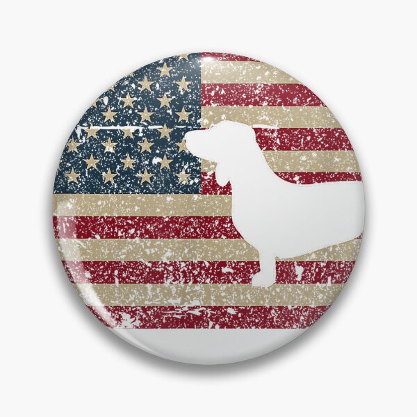 Item preview, Dachshund America Flag Patriotic Weiner Dog Gift T-Shirt Small designed and sold by gidget-gadget.