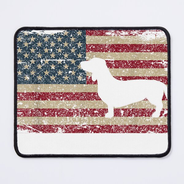 Item preview, Dachshund America Flag Patriotic Weiner Dog Gift T-Shirt Small designed and sold by gidget-gadget.