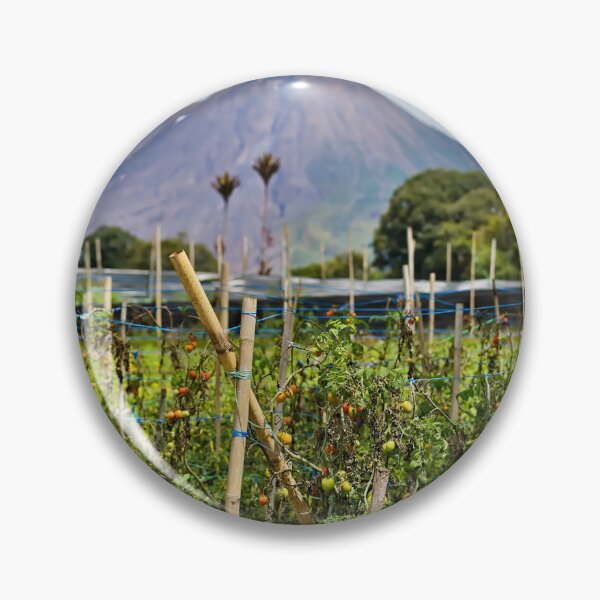 Item preview, Farm below smoking Mount Sinabung designed and sold by franck380.