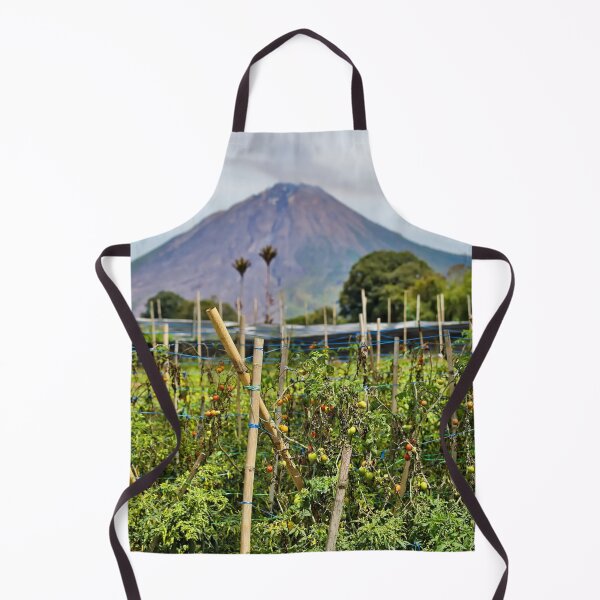 Item preview, Farm below smoking Mount Sinabung designed and sold by franck380.