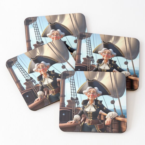 Item preview, Old Fart as a pirate designed and sold by Colin Bentham.