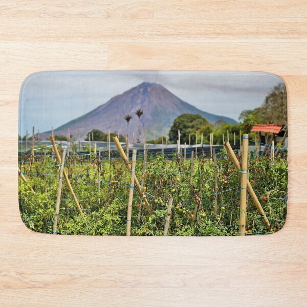 Item preview, Farm below smoking Mount Sinabung designed and sold by franck380.