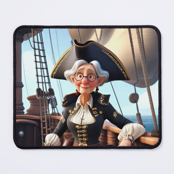 Item preview, Old Fart as a pirate designed and sold by Colin Bentham.