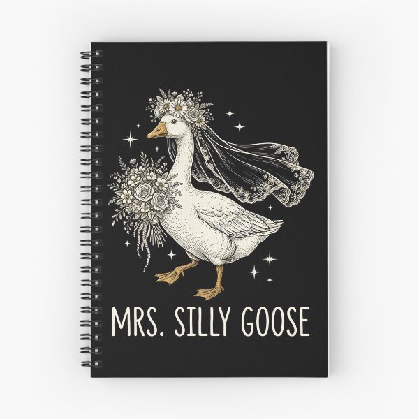 Item preview, Mrs. and Mr. Silly Goose Shirt, Newlyweds Tee, Honeymooning Tshirt, Matching Married Couple Tee, Cute Couple Anniversary designed and sold by THREE LITTLE BEANS.