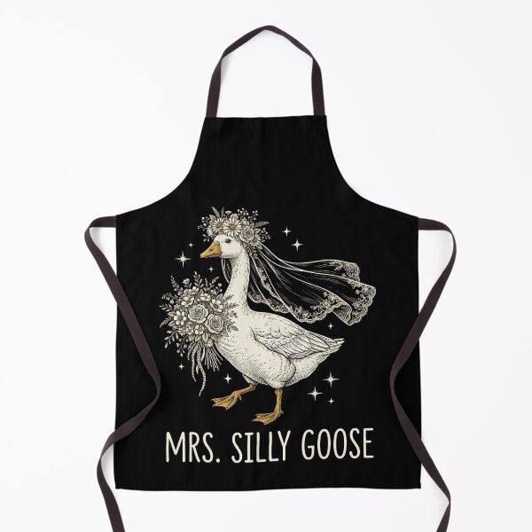 Item preview, Mrs. and Mr. Silly Goose Shirt, Newlyweds Tee, Honeymooning Tshirt, Matching Married Couple Tee, Cute Couple Anniversary designed and sold by THREE LITTLE BEANS.