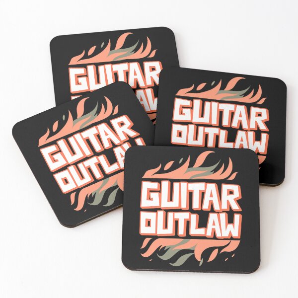 Item preview, Put On Your Fire Guitar Outlaw designed and sold by Aehausman.