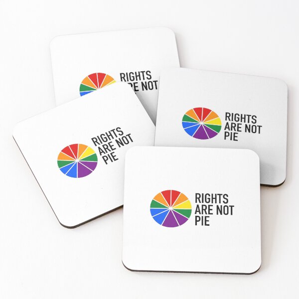 Item preview, Equality Rights Are Not Pie Rainbow Lgbt Pride Slogan designed and sold by longngusuc.