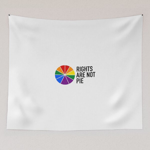 Item preview, Equality Rights Are Not Pie Rainbow Lgbt Pride Slogan designed and sold by longngusuc.