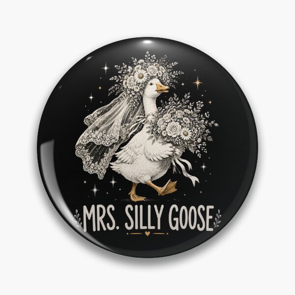 Item preview, Mrs. and Mr. Silly Goose Shirt, Newlyweds Tee, Honeymooning Tshirt, Matching Married Couple Tee, Cute Couple Anniversary designed and sold by THREE LITTLE BEANS.