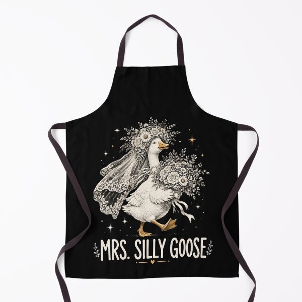 Item preview, Mrs. and Mr. Silly Goose Shirt, Newlyweds Tee, Honeymooning Tshirt, Matching Married Couple Tee, Cute Couple Anniversary designed and sold by THREE LITTLE BEANS.