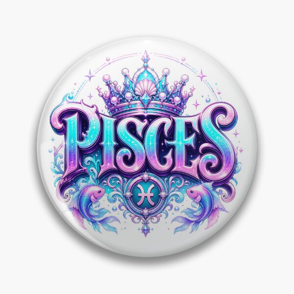 Item preview, Pisces Zodiac Sign Celestial Crown Artwork designed and sold by the-dovlat.
