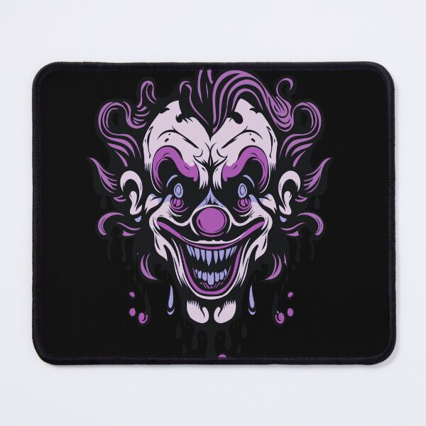 Item preview, Clown Horror Streetwear Design violet blue emotional metal designed and sold by NK Design Lab.