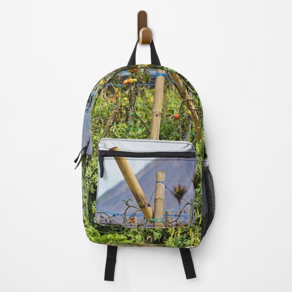 Item preview, Vegetable garden facing the active volcano designed and sold by franck380.
