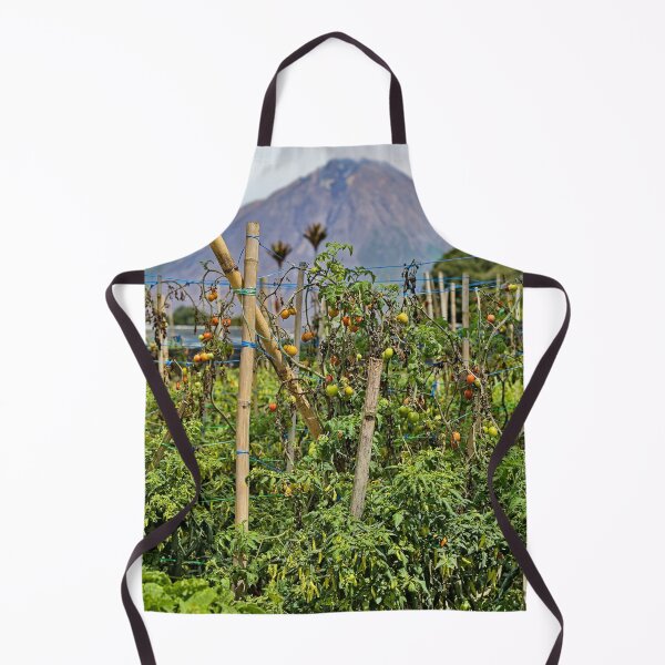 Item preview, Vegetable garden facing the active volcano designed and sold by franck380.