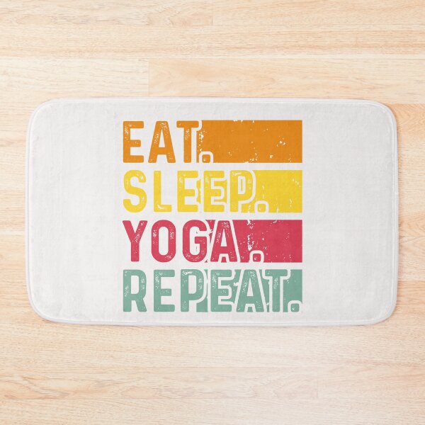 Item preview,  Eat sleep yoga repeat designed and sold by Tiny-Love ⭐⭐⭐⭐⭐.