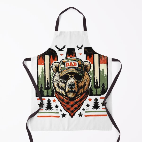 Item preview, Dad Bear Papa Daddy Bear Lovers Camping Hunter Father's Day T-Shirt designed and sold by KTY-NUSS.