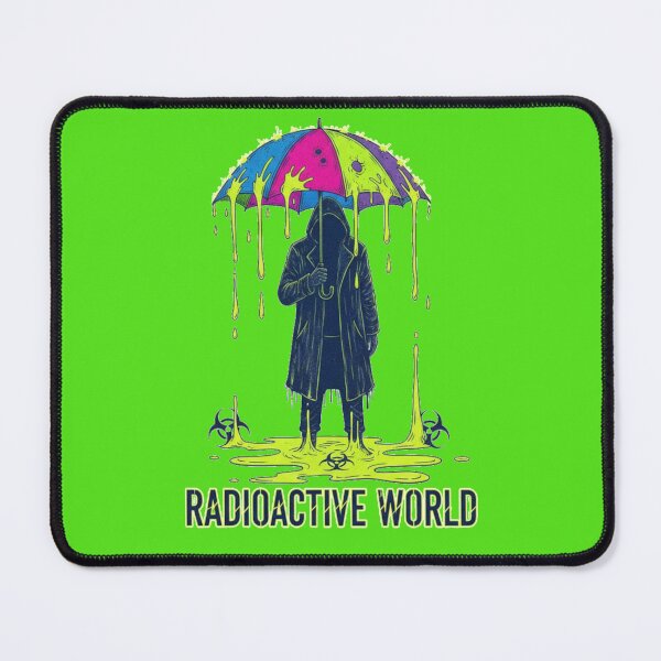 Item preview, Radioactive World – Cyberpunk Acid Rain Post-Apocalyptic Art designed and sold by puzzell.