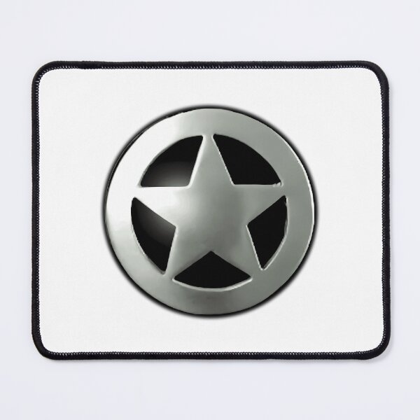 Item preview, Sheriff Star Badge designed and sold by Aehausman.