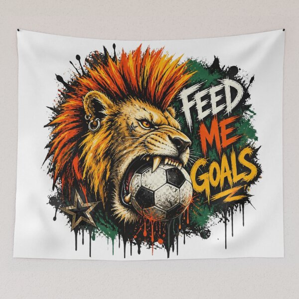 Item preview, Soccer Fans - Feed Me Goals designed and sold by MysticalSVK.