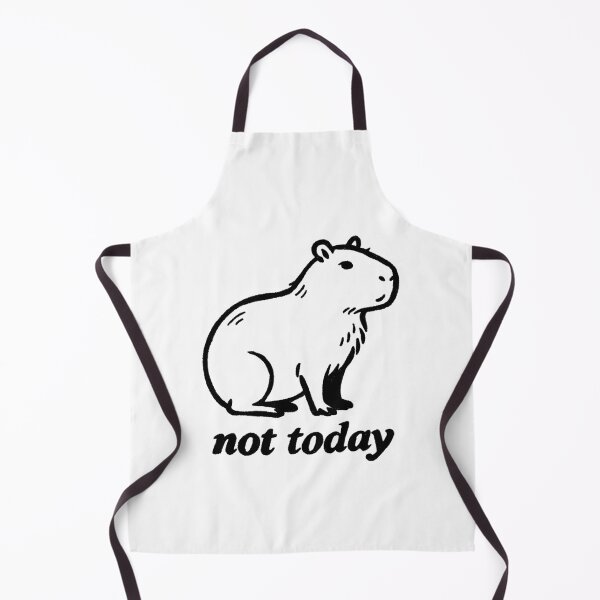 Item preview, Not Today Capybara designed and sold by SugarCore.