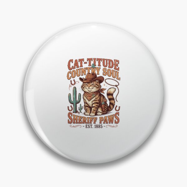 Item preview, Meowdy Partner Retro Cowboy Cat Vintage Western Sunset T-Shirt designed and sold by PixelStyle Studio.