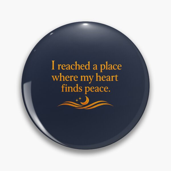 Item preview, I reached a place where my heart finds peace. designed and sold by MaxDreamsArt.