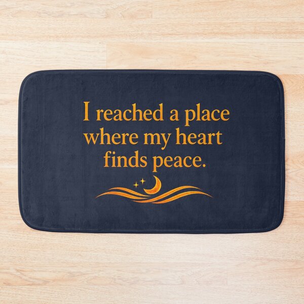 Item preview, I reached a place where my heart finds peace. designed and sold by MaxDreamsArt.